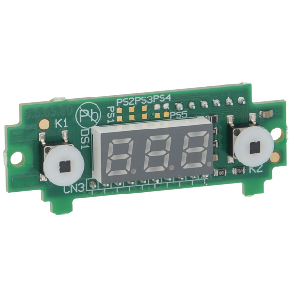 Elektroplatine mit Display