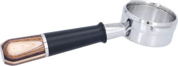 Siebträger Pesado BLACK&RIGA ohne Boden Edelstahl