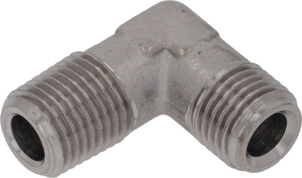L-Anschluss Ø 1/4"M-1/4"F Vernickelt | Spaziale Ersatzteile