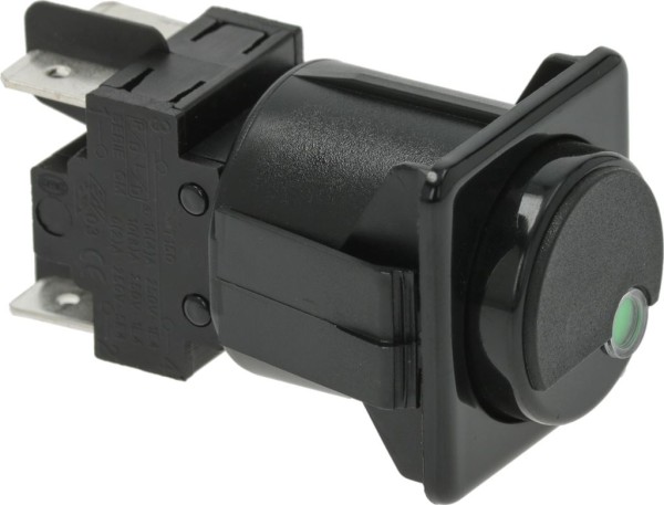 Schalter 2-Polig Schwarz 16A 250V | Faema Ersatzteile