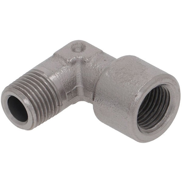 L - Anschluss 1/8"M-1/8"F Vernickelt