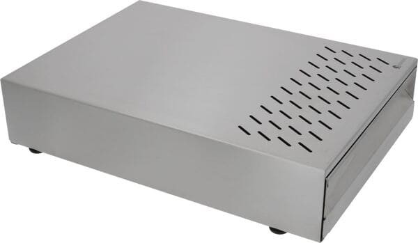 Kaffeesatzbehälter aus Edelstahl Baristapro 370x265x85 mm