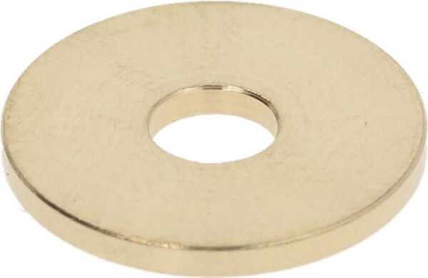 Flachscheibe Messing 21,6x6,5x2 mm