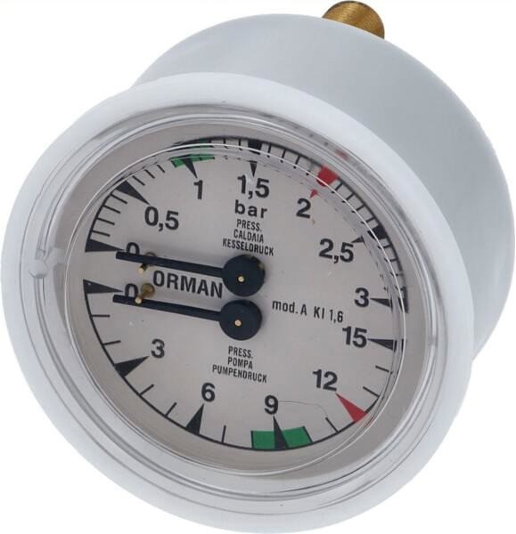 Doppelskalen-Manometer (runde Ausführung) | Astoria Ersatzteile