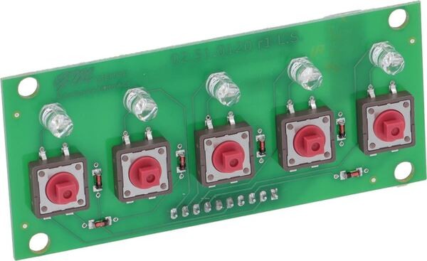 Tastatur 5 Tasten für Wega Atlas | Wega Ersatzteile