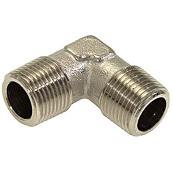 L - Anschluss 3/8"M-3/8"M Vernickelt