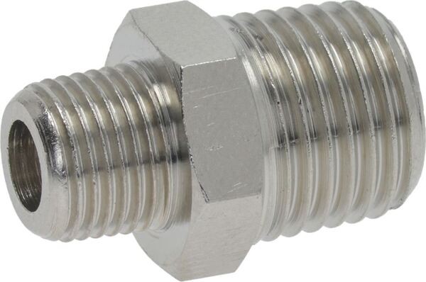 Anschluss Ø 1/8"M-1/4"M Vernickelt | Orchestrale Ersatzteile