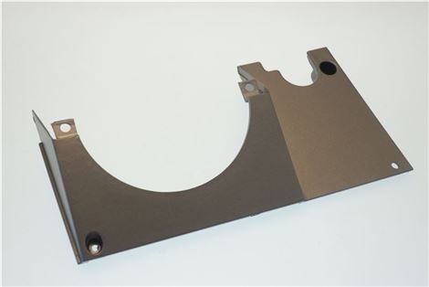 Gruppenabdeckung hinten Niedrige Gruppe Grau Mittel AURELIA | Simonelli Ersatzteile