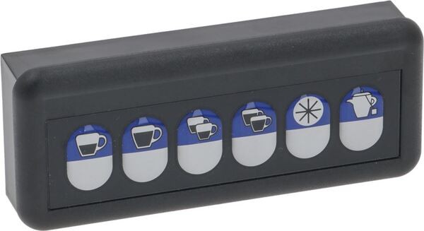 Tastatureinheit 6 Tasten GICAR 9.9.08.82G | Sab Italia Ersatzteile