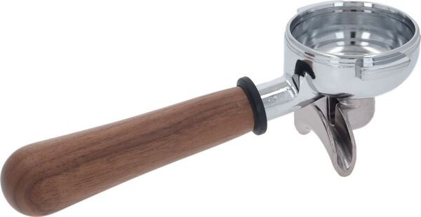 Siebträger mit 2er Auslauf mit Holzgriff | Wega Ersatzteile