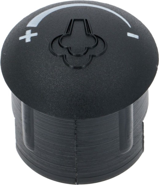 Drehknopf für Dampf